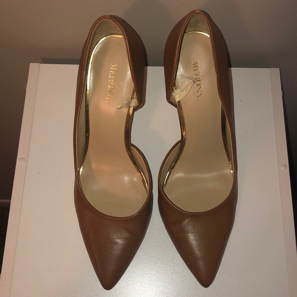 Brown Merona Heels